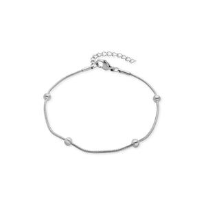 Pulsera acabado en plata