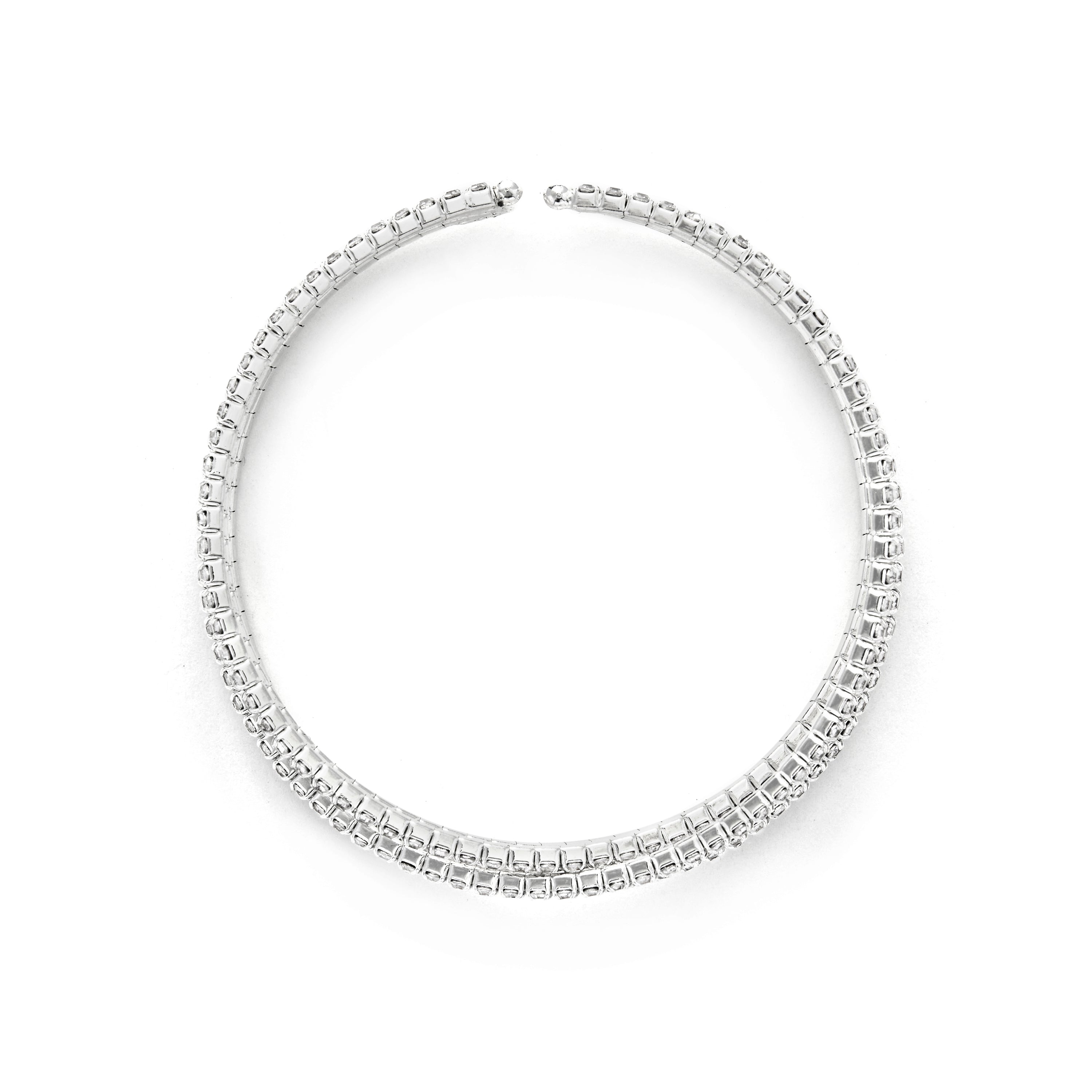 Pulsera de Circonita Brillante acabado en Plata de Ley 925 - Baliko