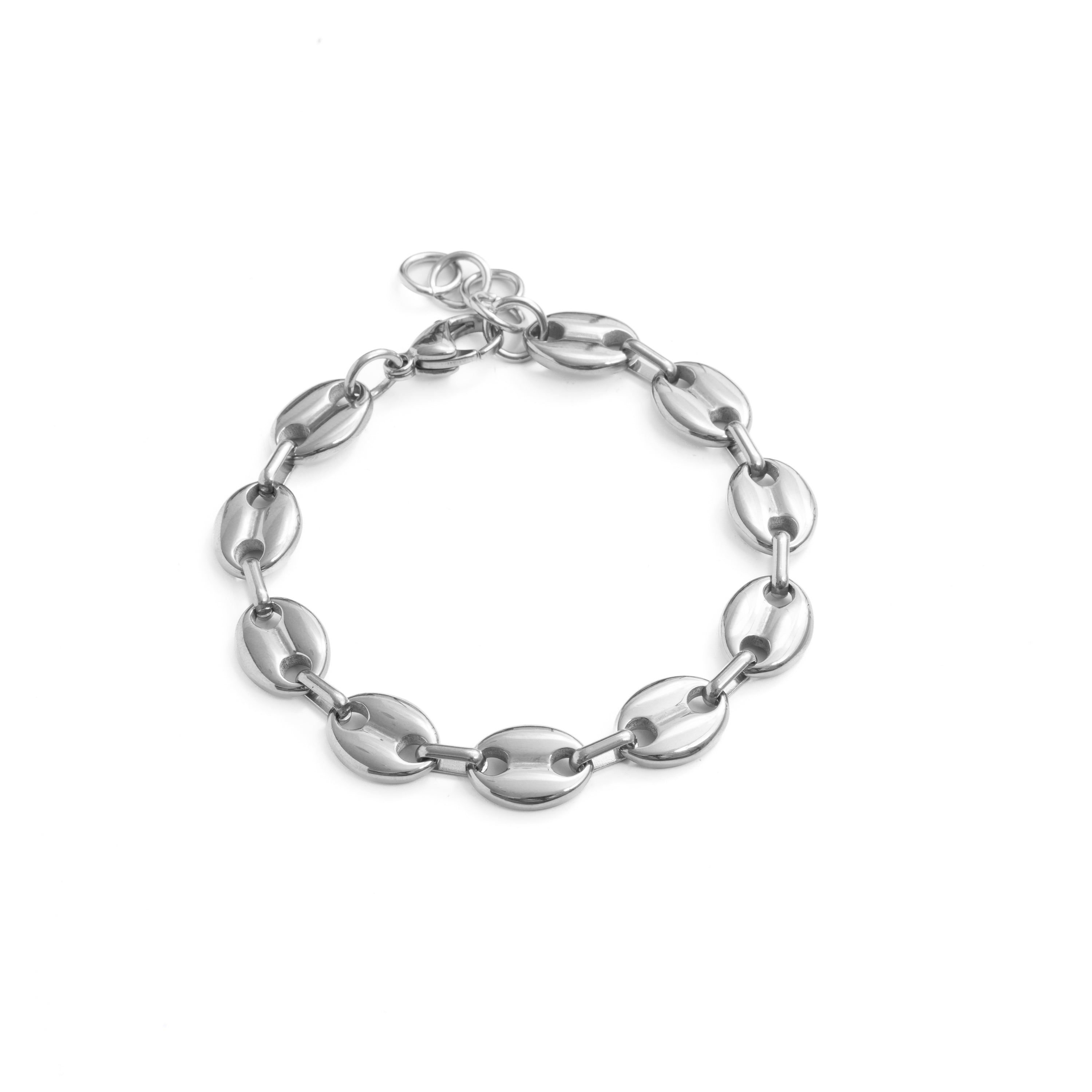 Pulsera acabado en rodio - Forbek