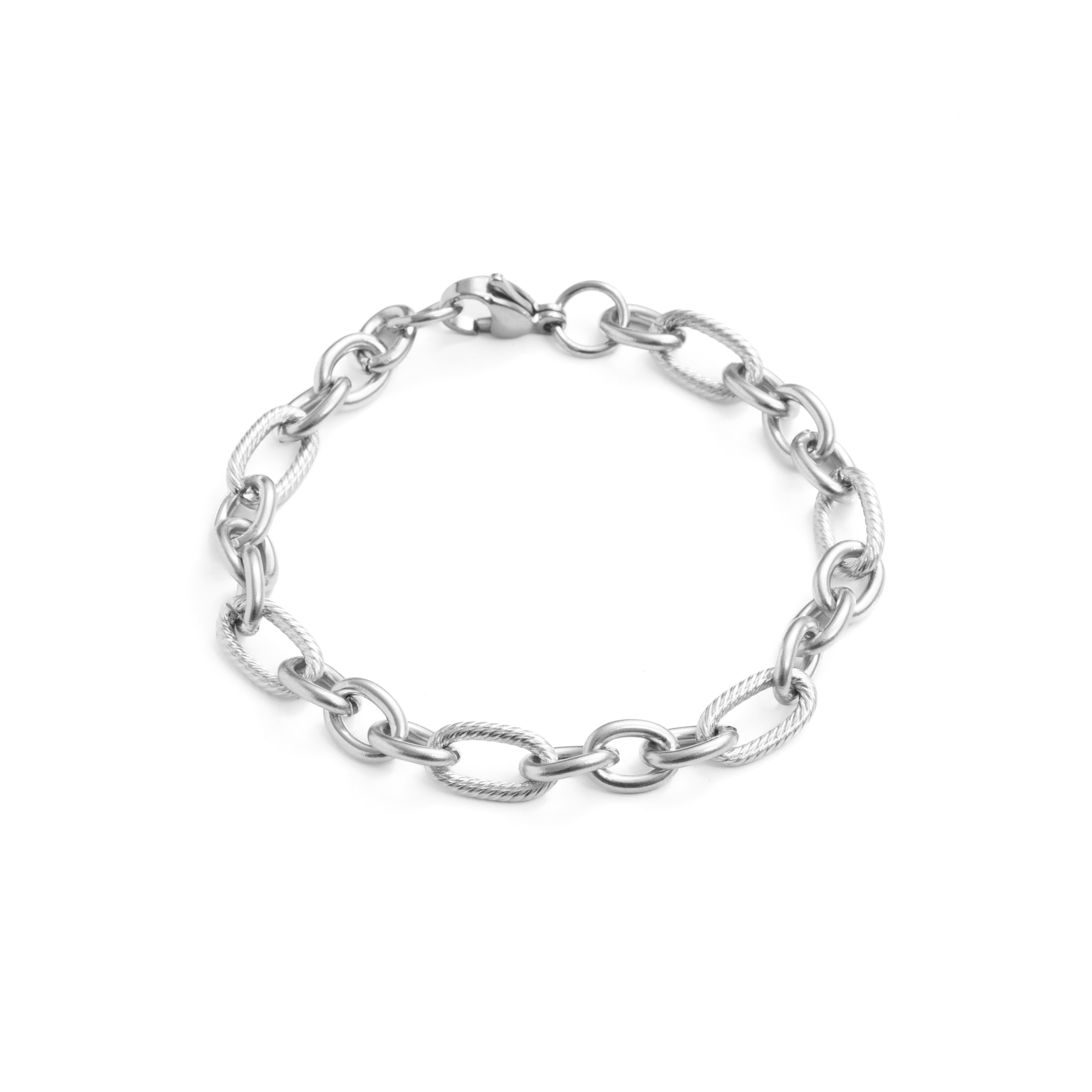Pulsera acabado en rodio - Litted