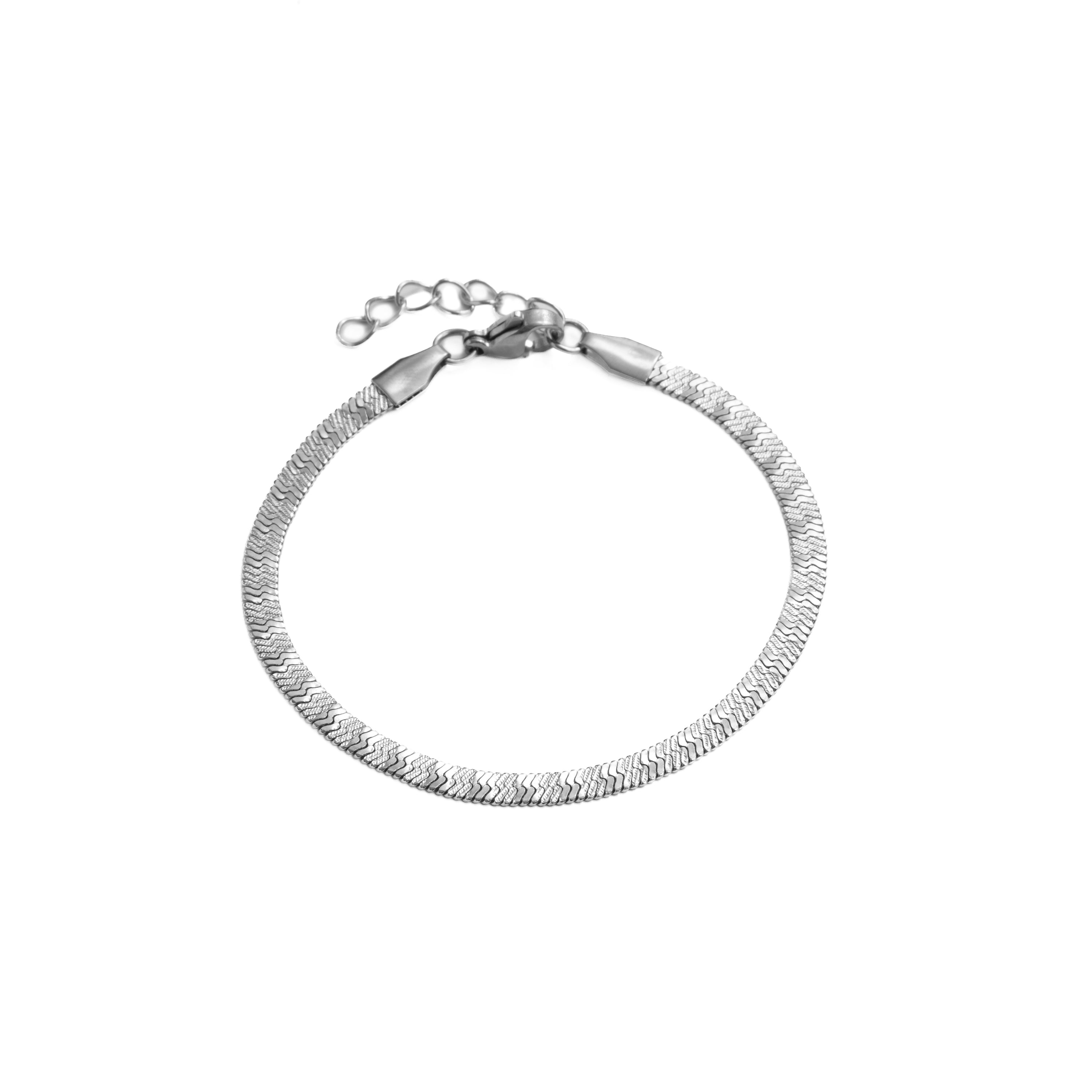 Pulsera acabado en rodio - Xorisk