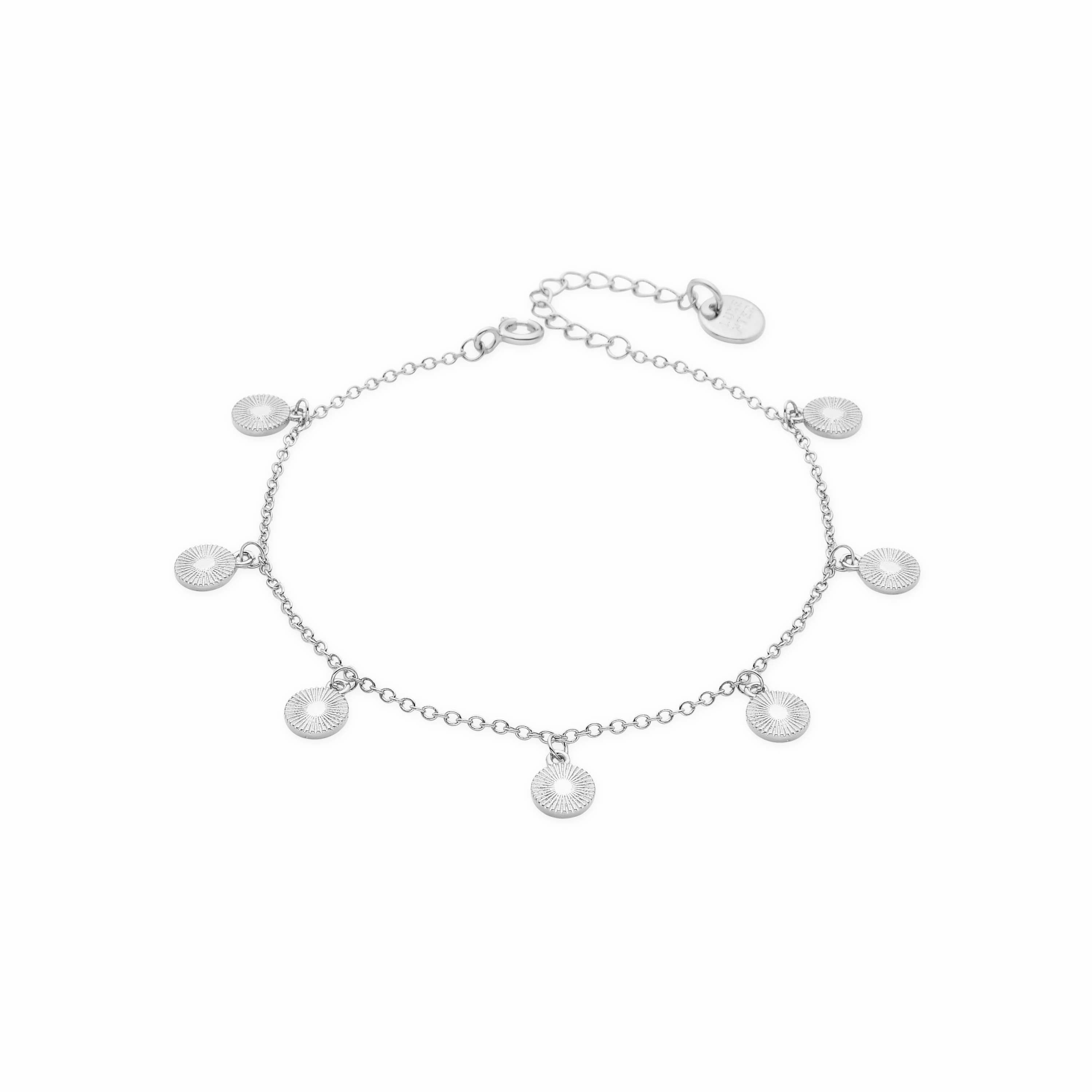 Pulsera acabada en rodio - Balark