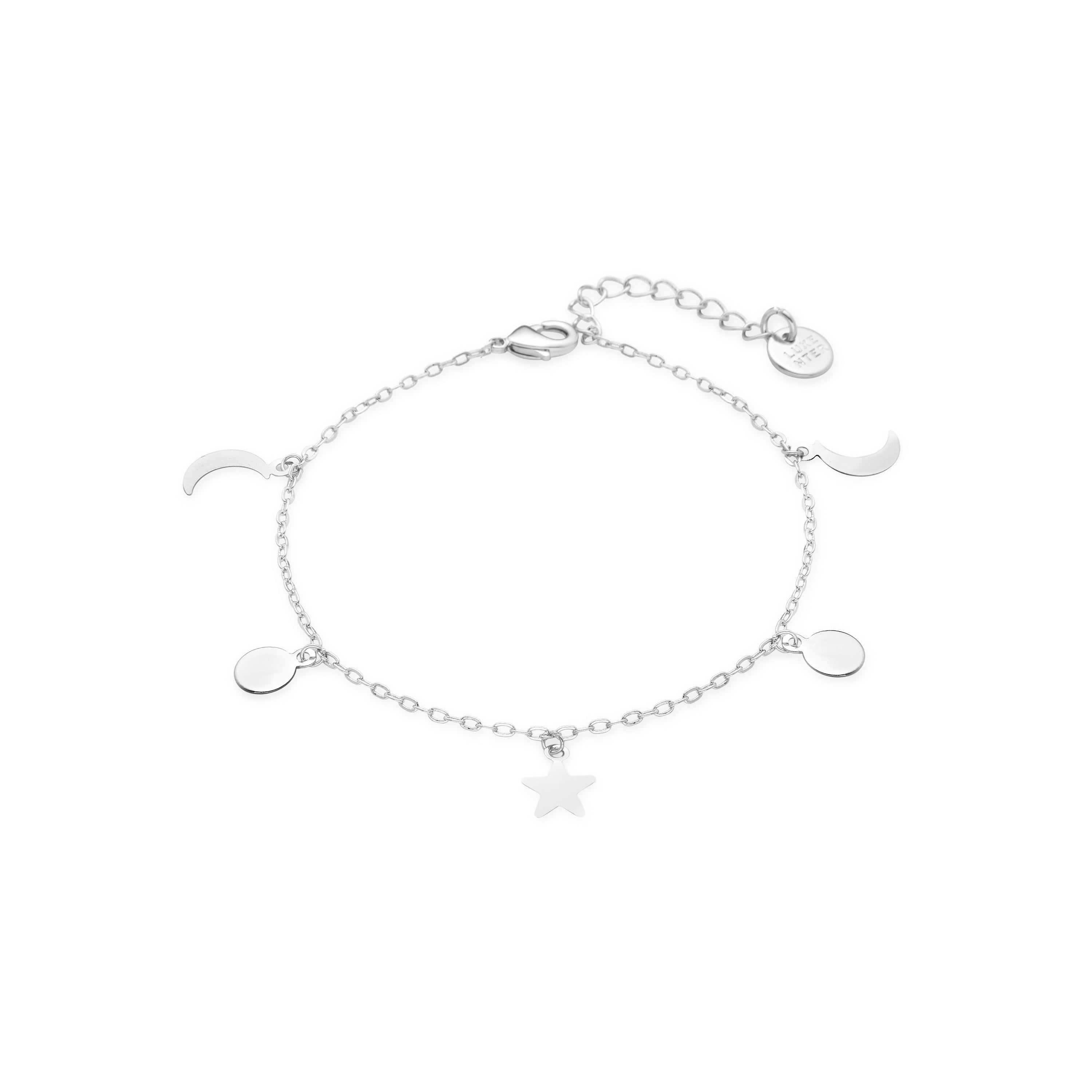 Pulsera acabada en rodio - Siraht