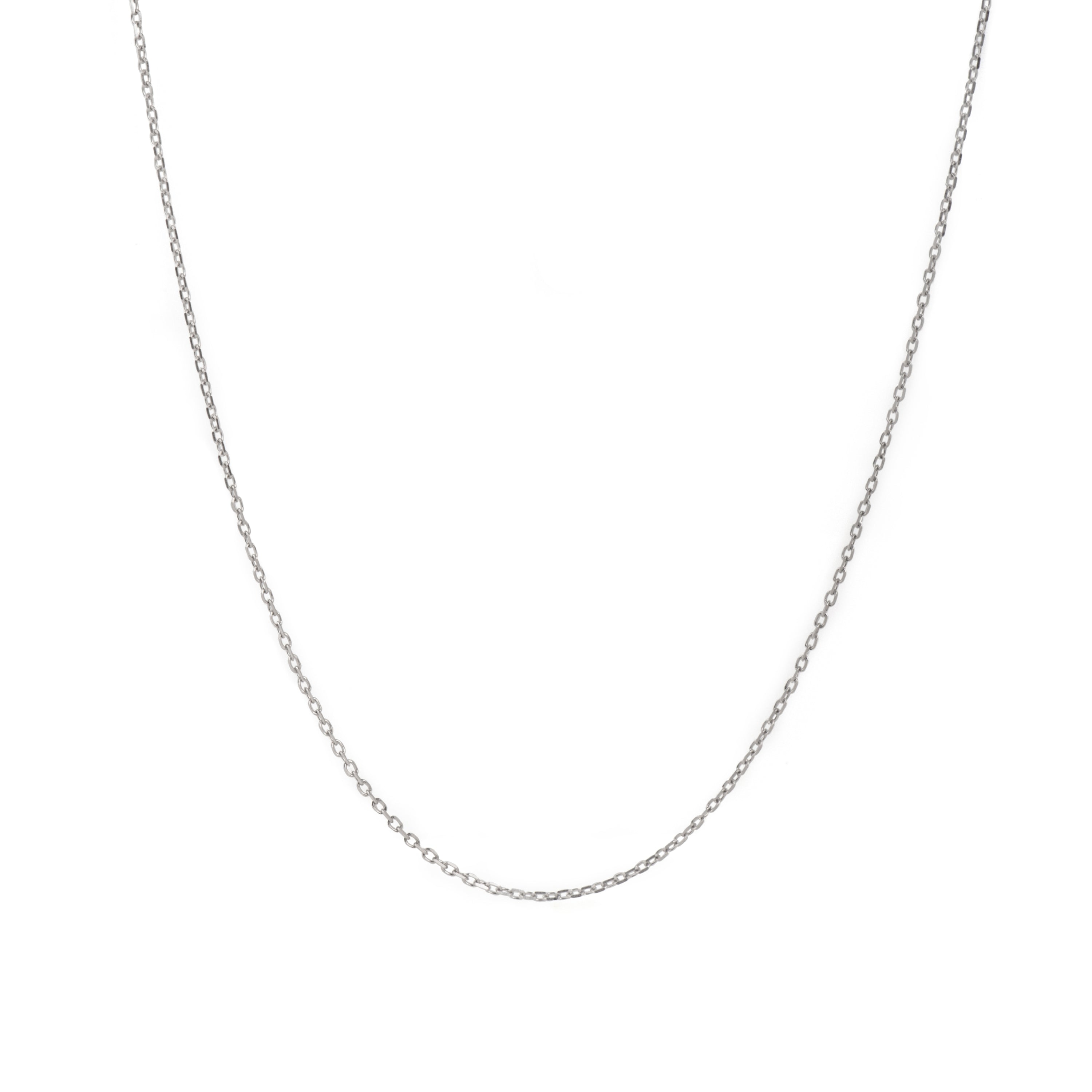 Collar acabado en rodio - Drundia