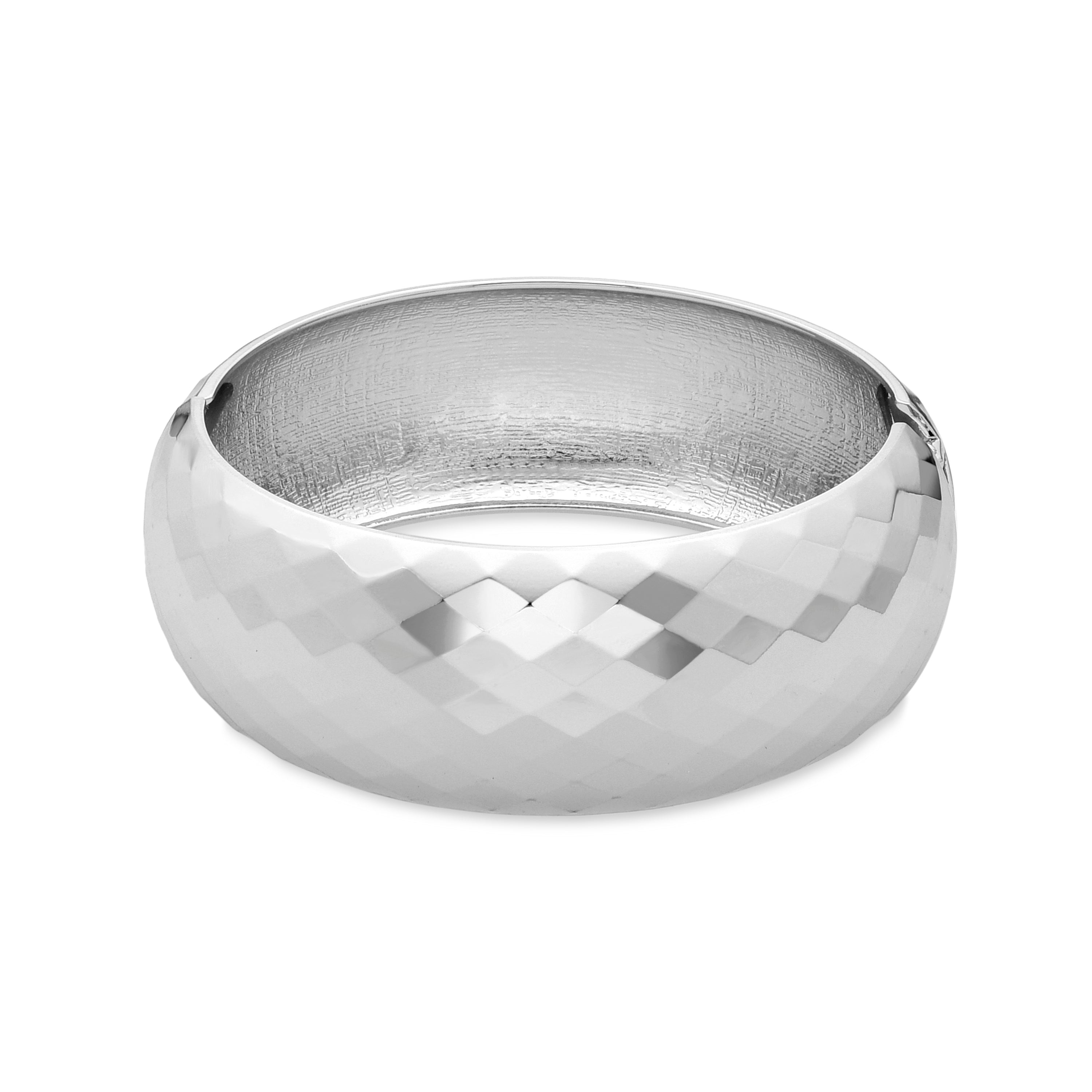 Pulsera acabada en rodio - Zudoc