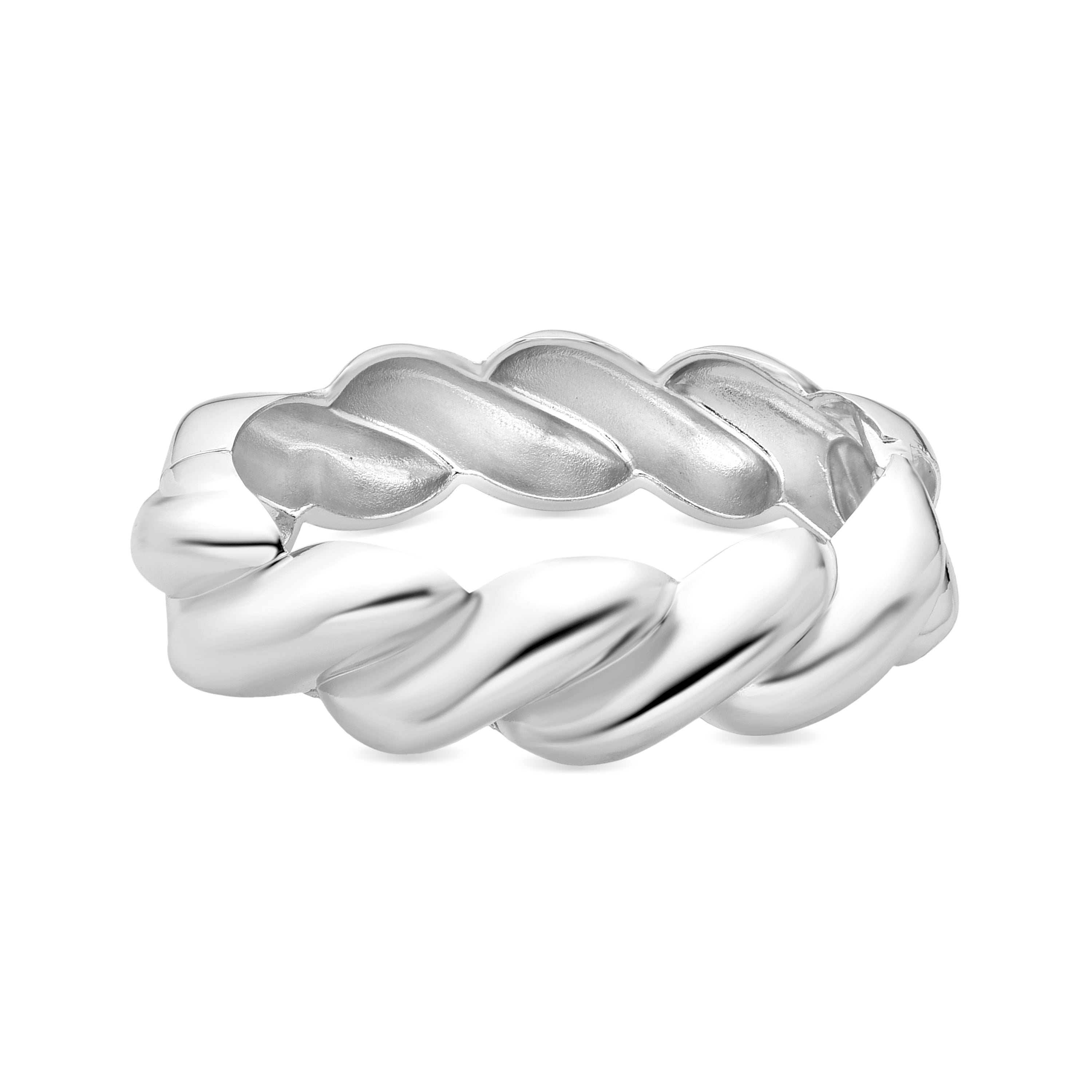 Pulsera acabada en rodio - Konth