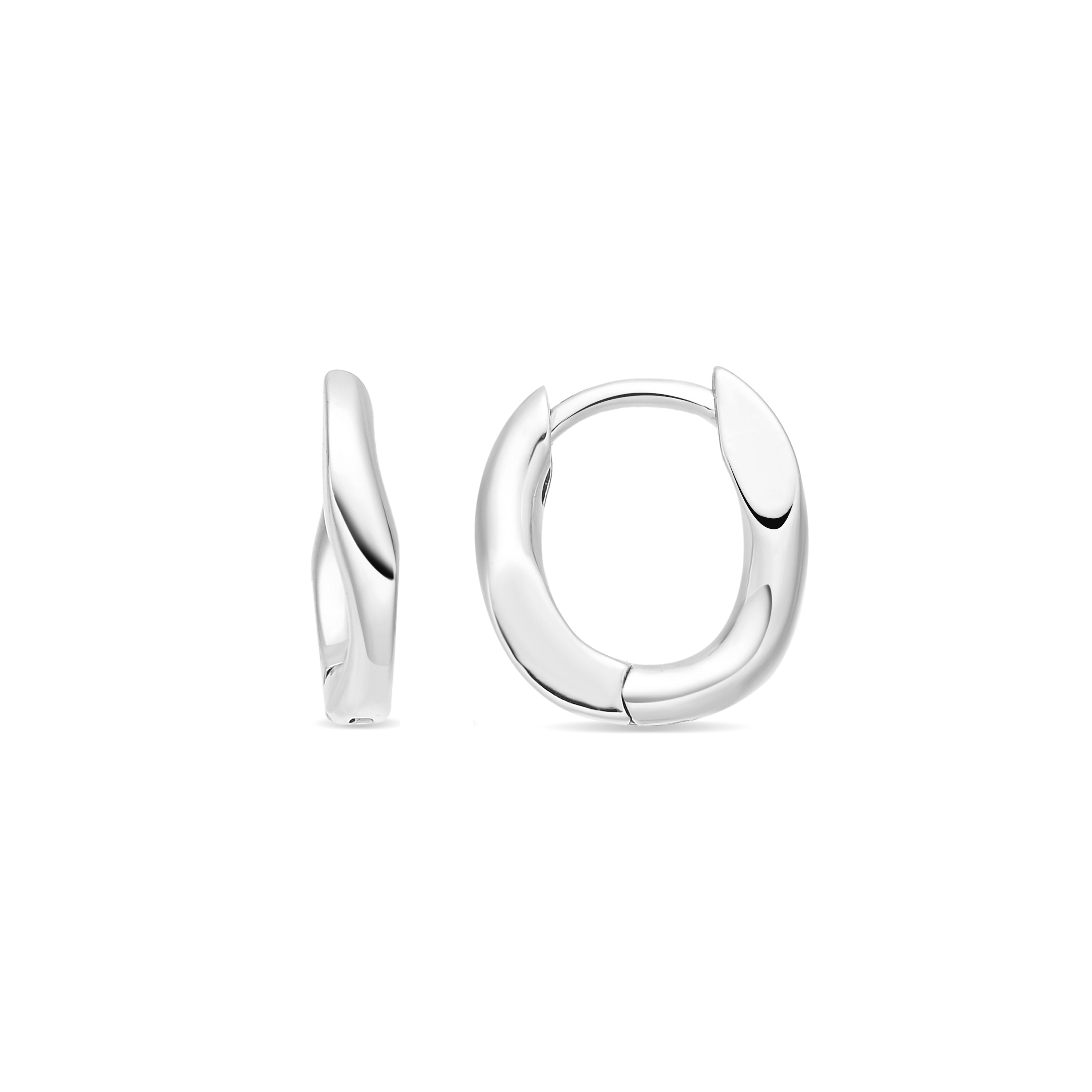 Pendientes Acabado En Plata - Aelen