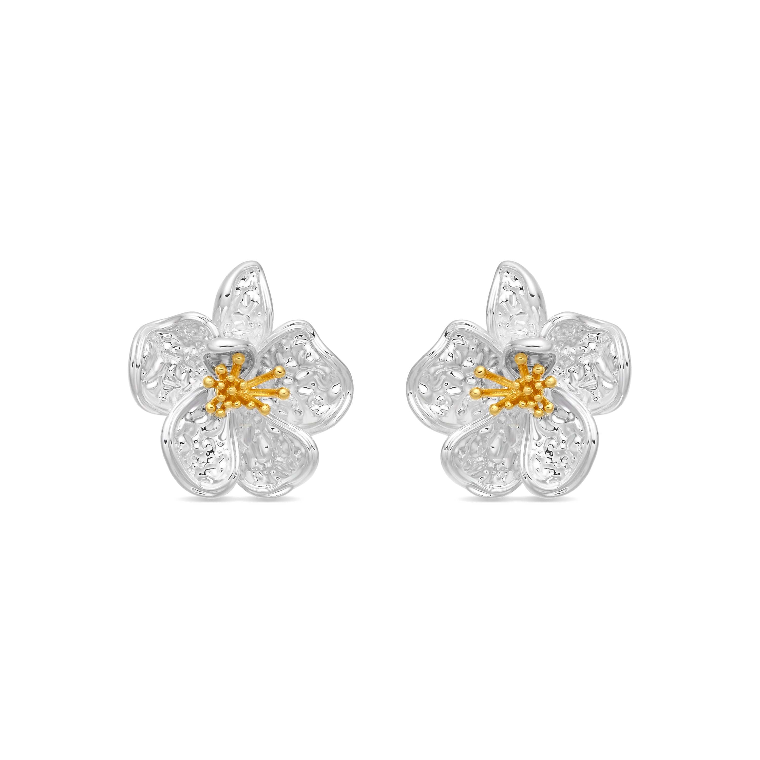 Pendientes de Perla Blanca Acabado En Plata - Besion