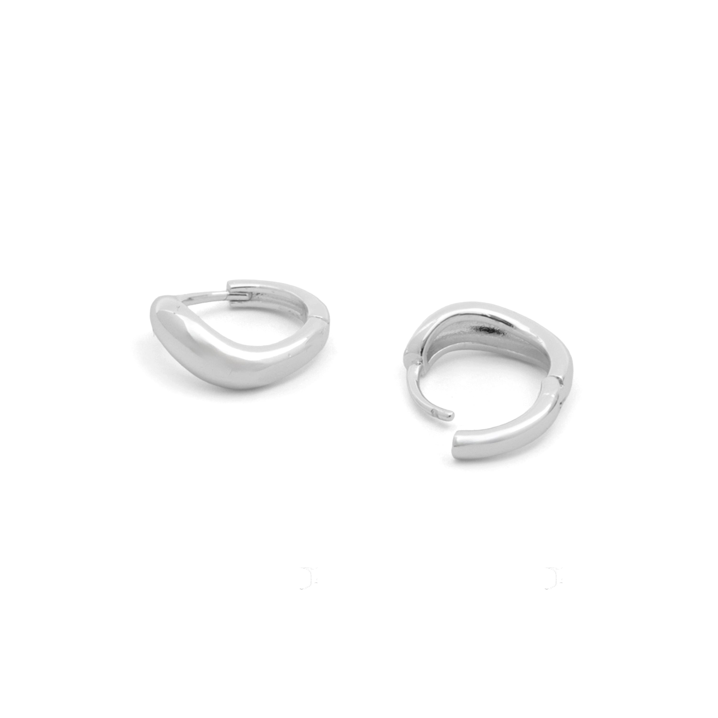 Pendientes Acabado En Plata - Krith