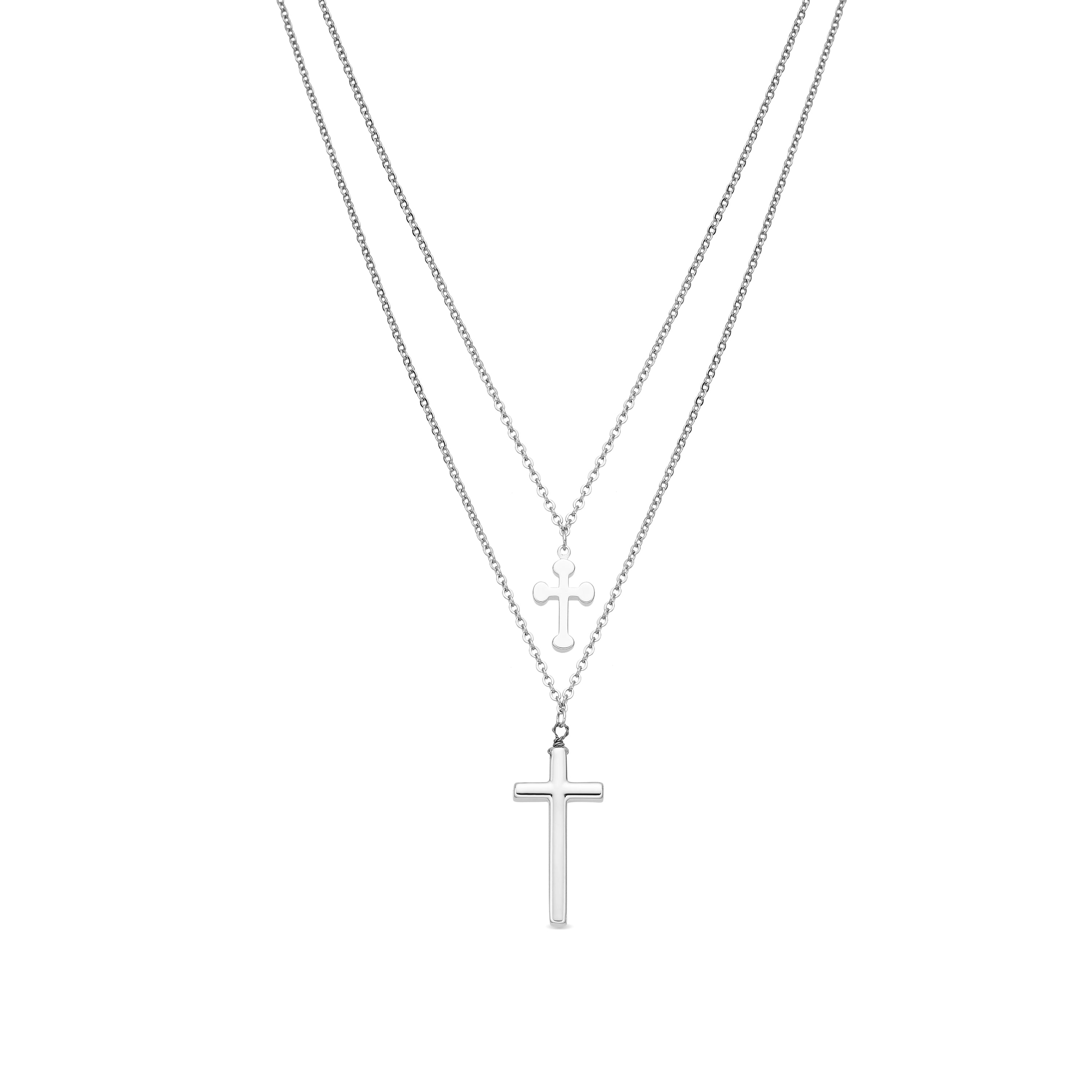 Collar acabado en rodio - Frikca
