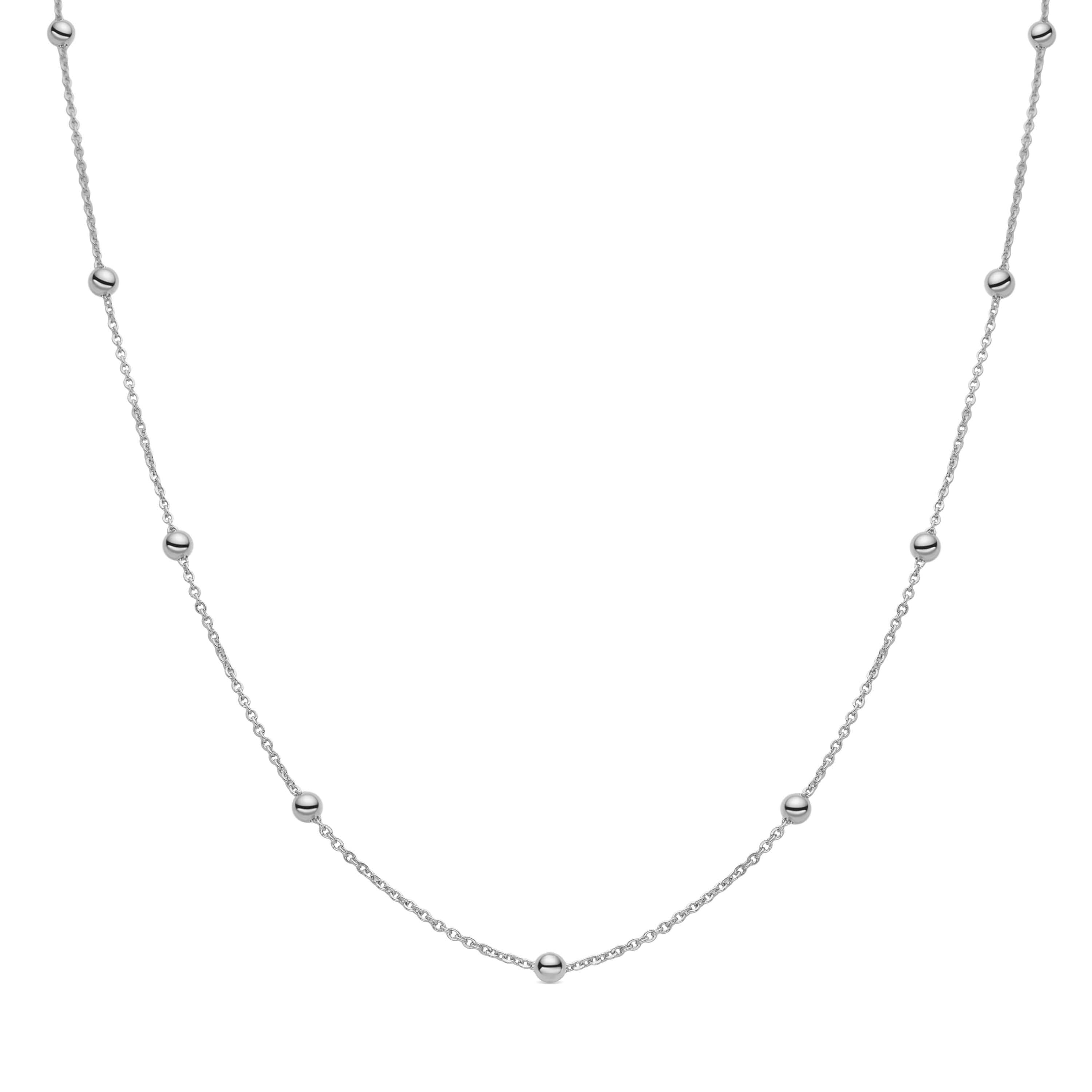 Collar acabado en rodio - Liydat