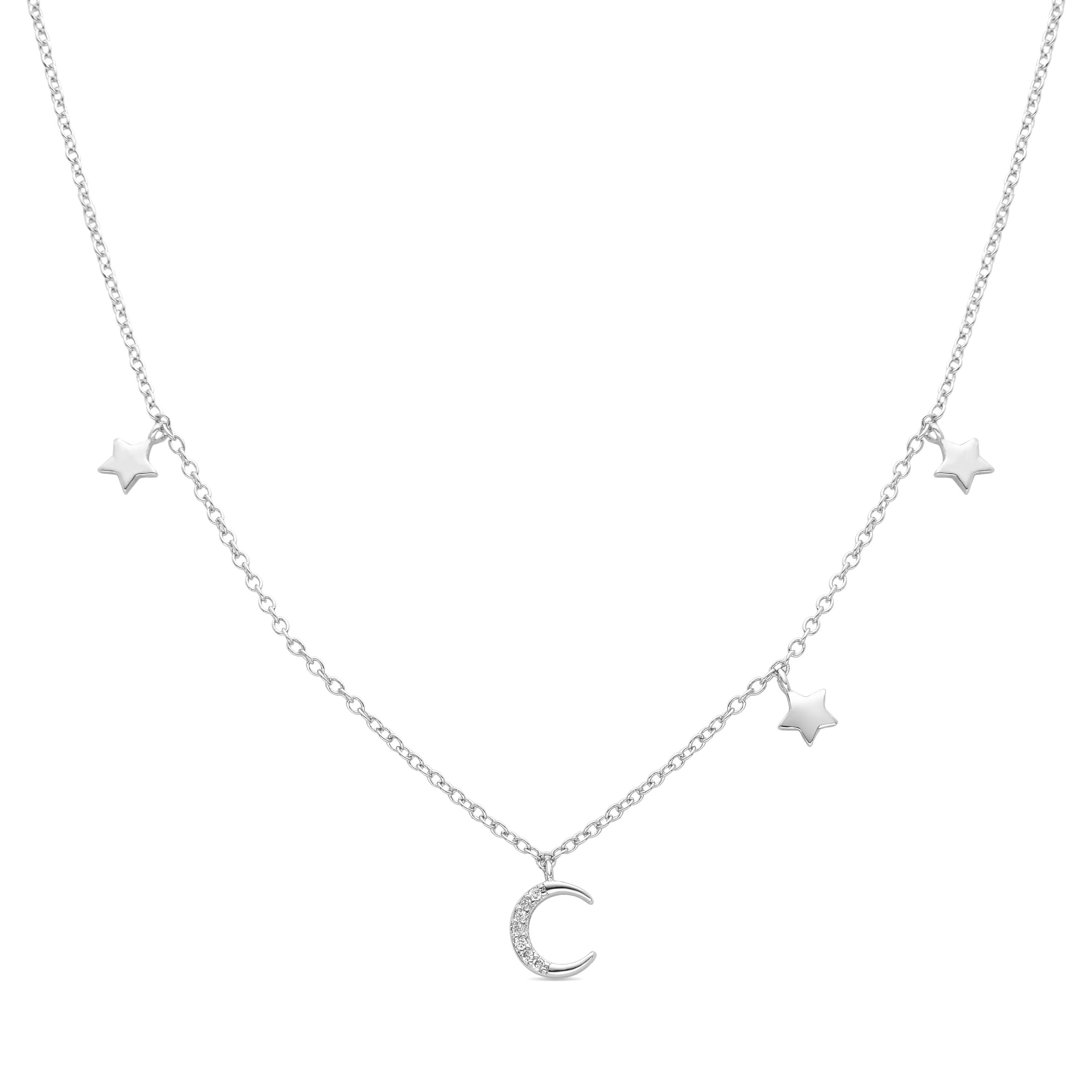 Collar acabado en rodio - Resal