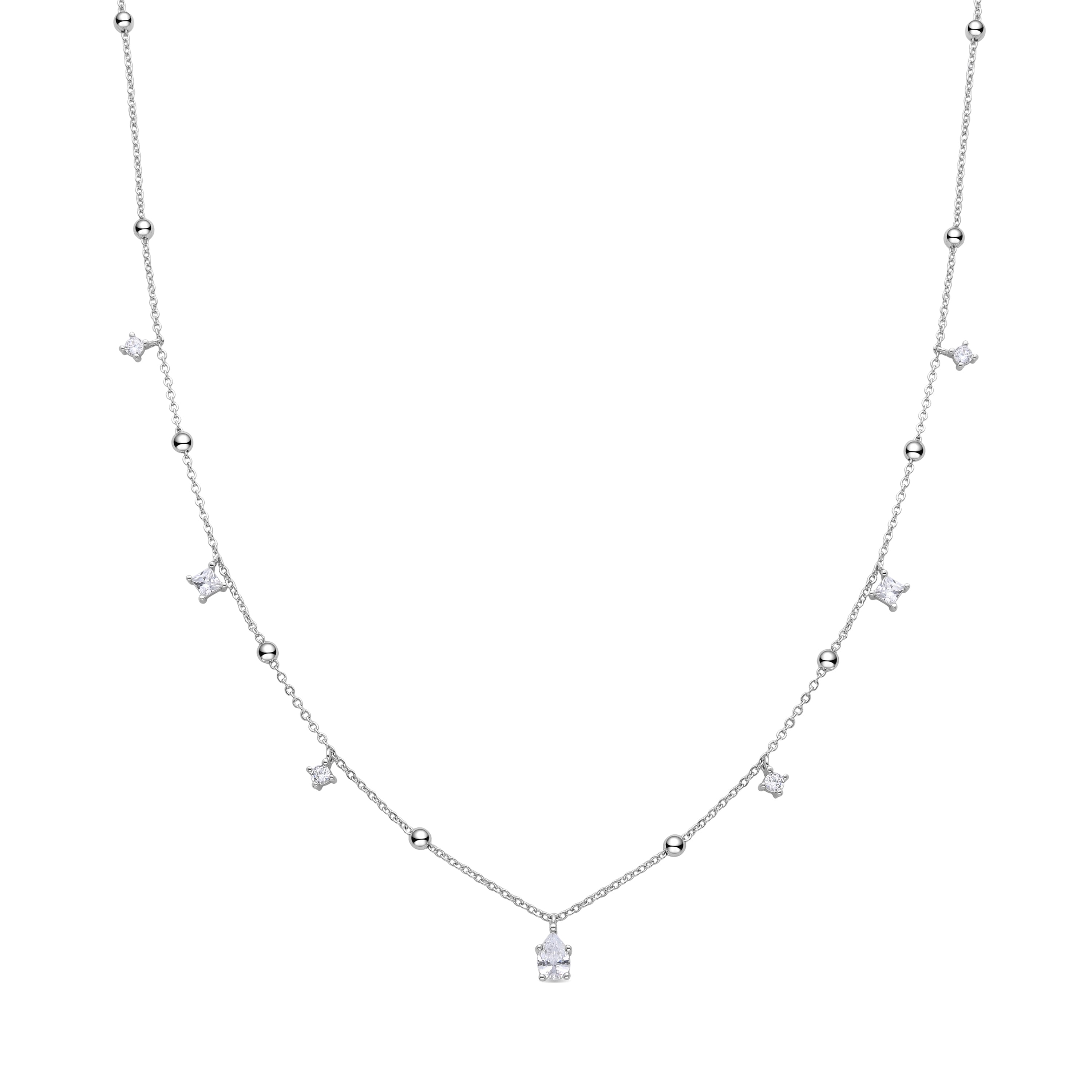 Collar acabado en rodio - Araum