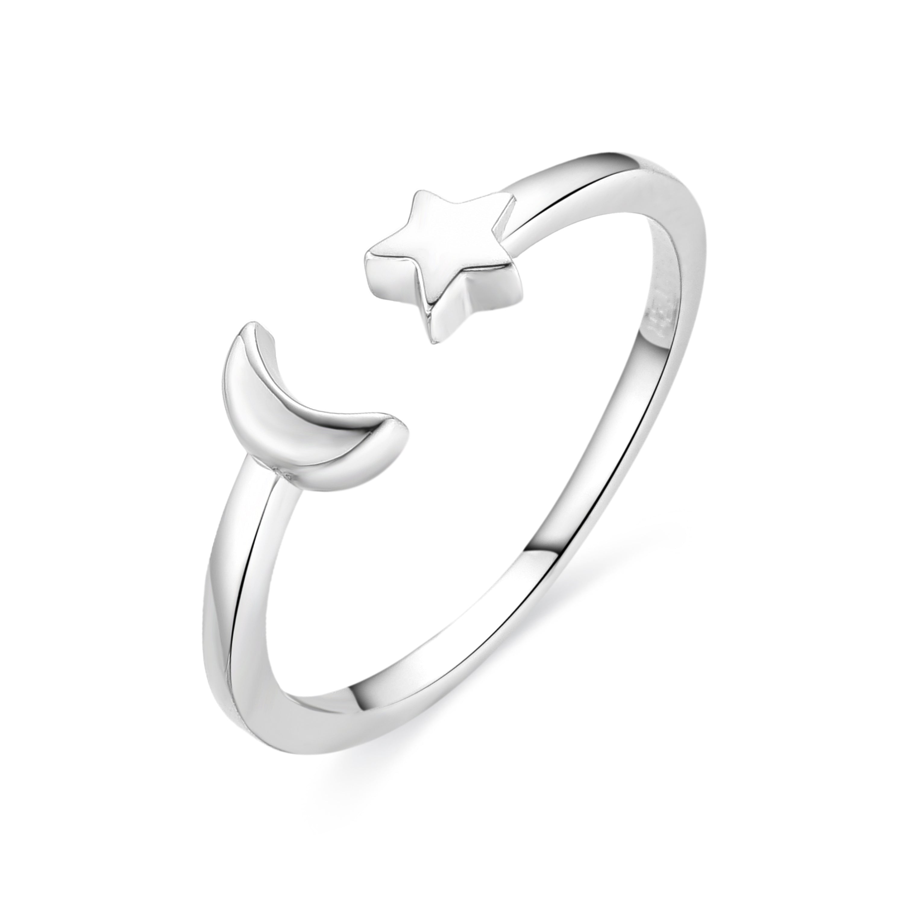 Anillo acabado en rodio - Onsah