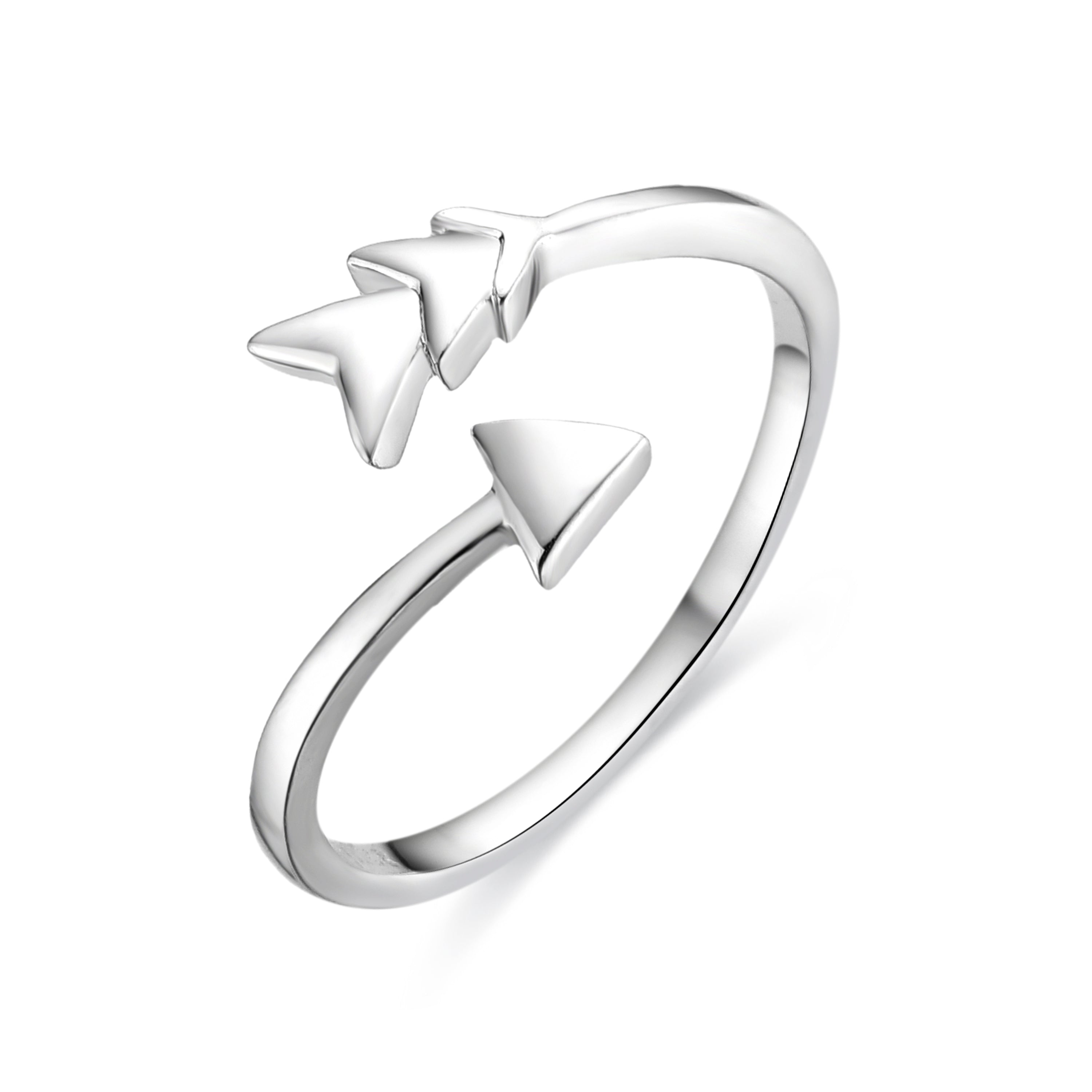 Anillo acabado en rodio - Molai