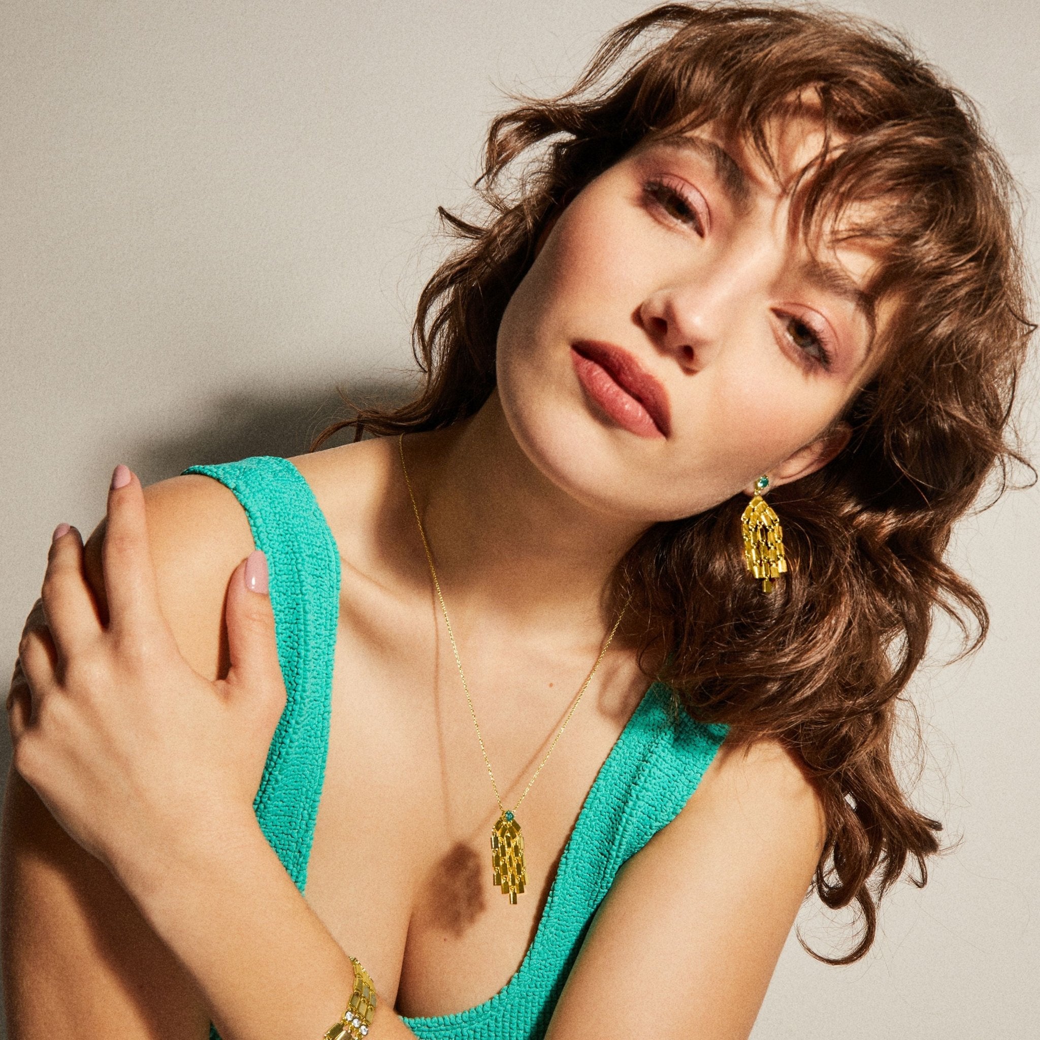 Collier fini en or jaune 18 carats