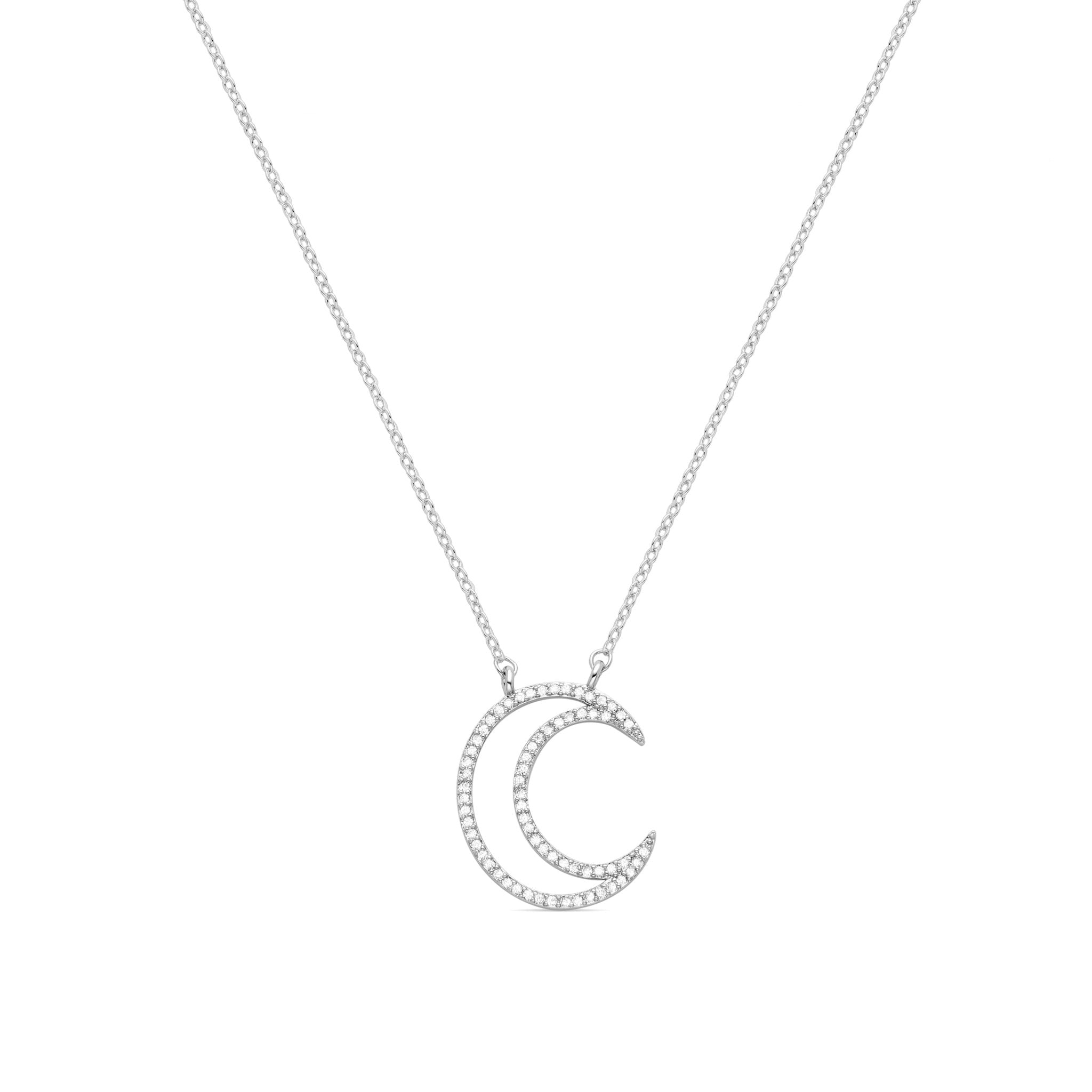 Halsband mit Silberfinish