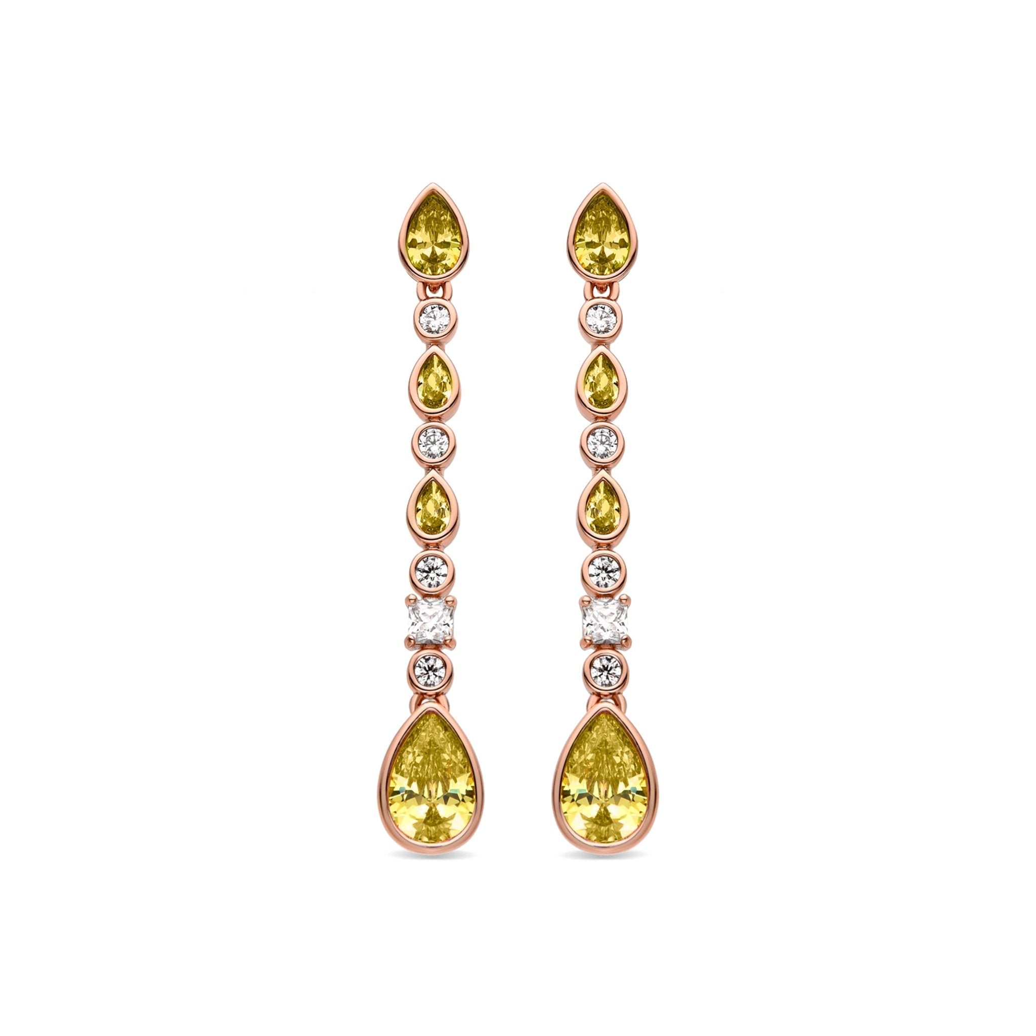 Boucles d&amp;#39;oreilles finition or 18k