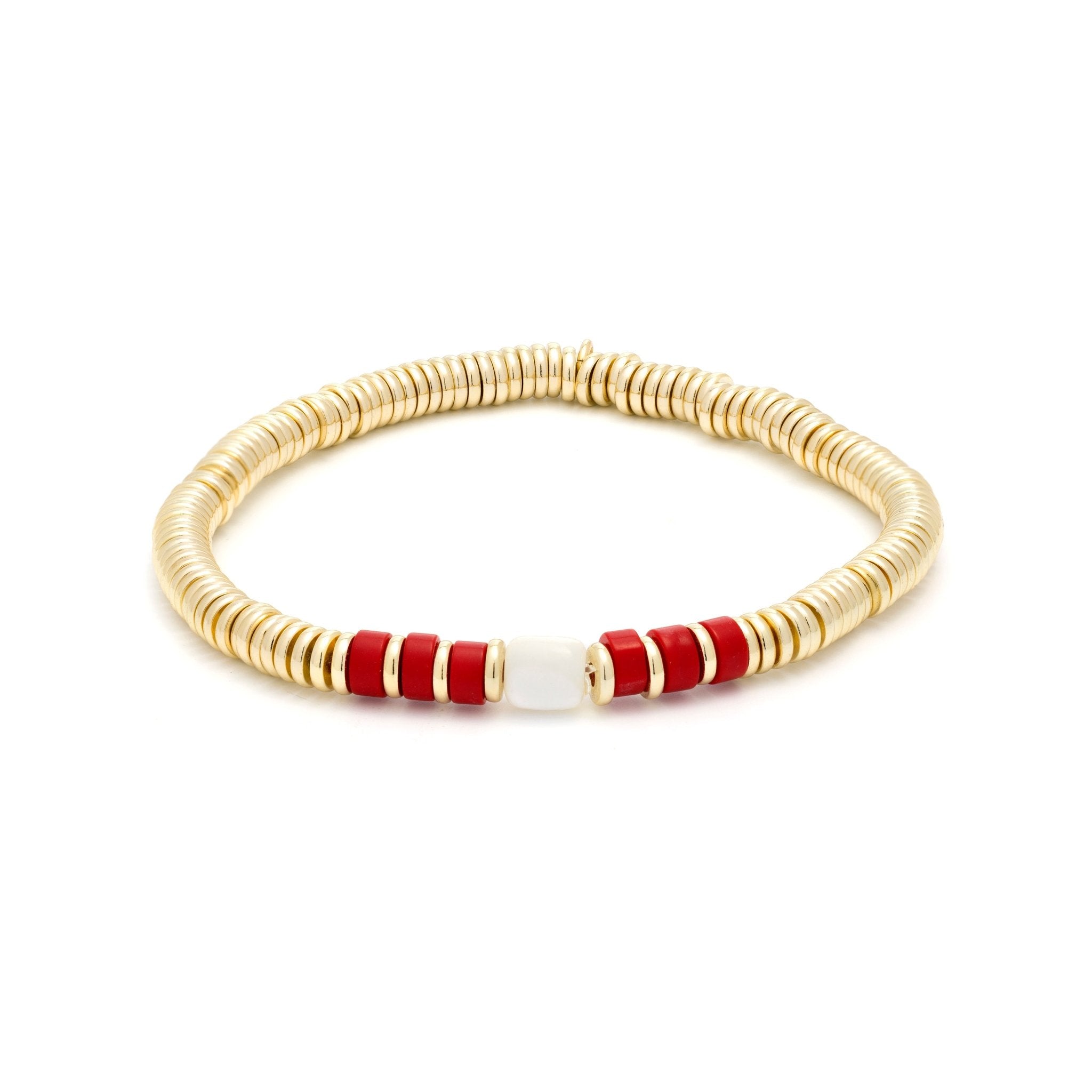 Sumuna bracelet finished in 18k yellow gold