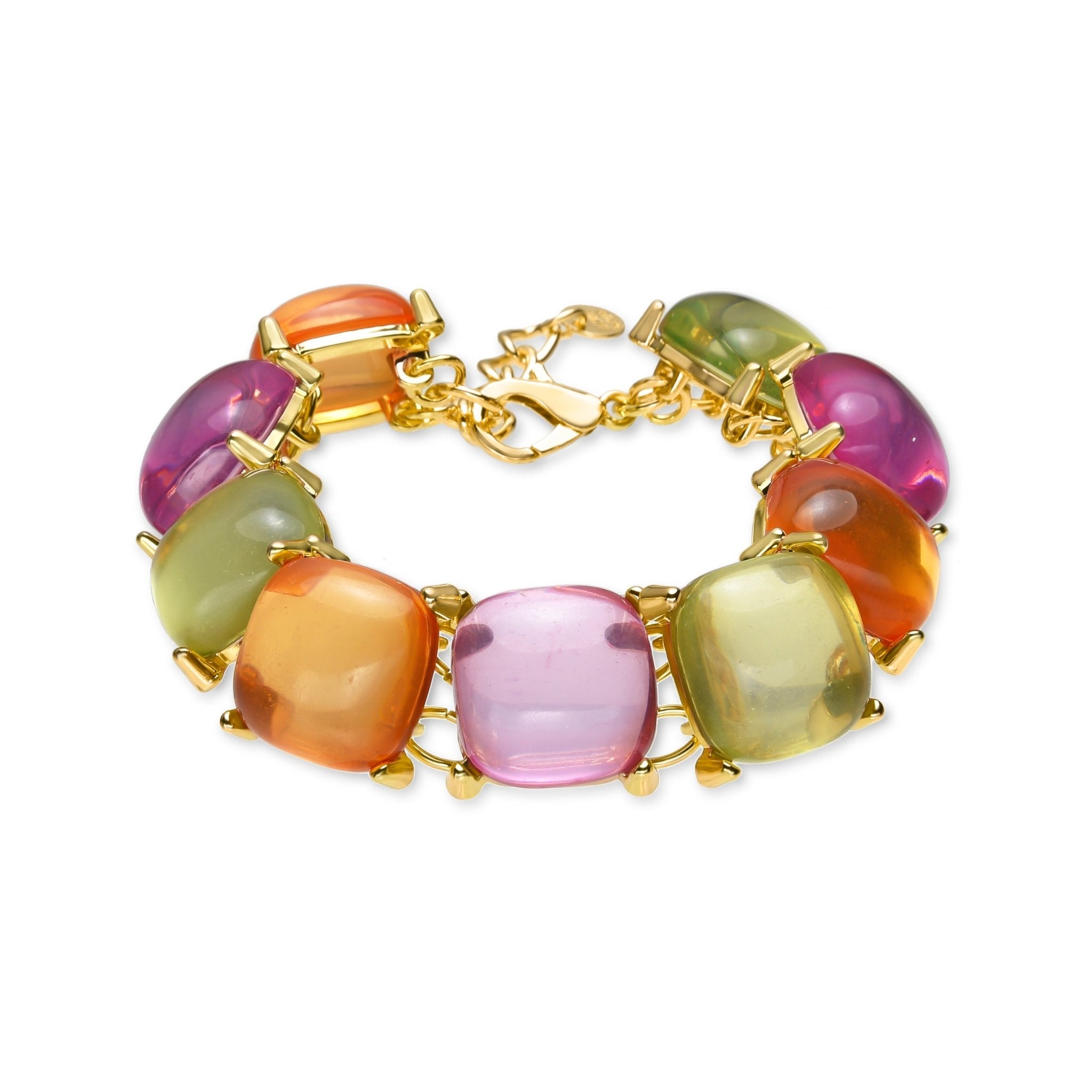 Tosab bracelet finished in 18k yellow gold