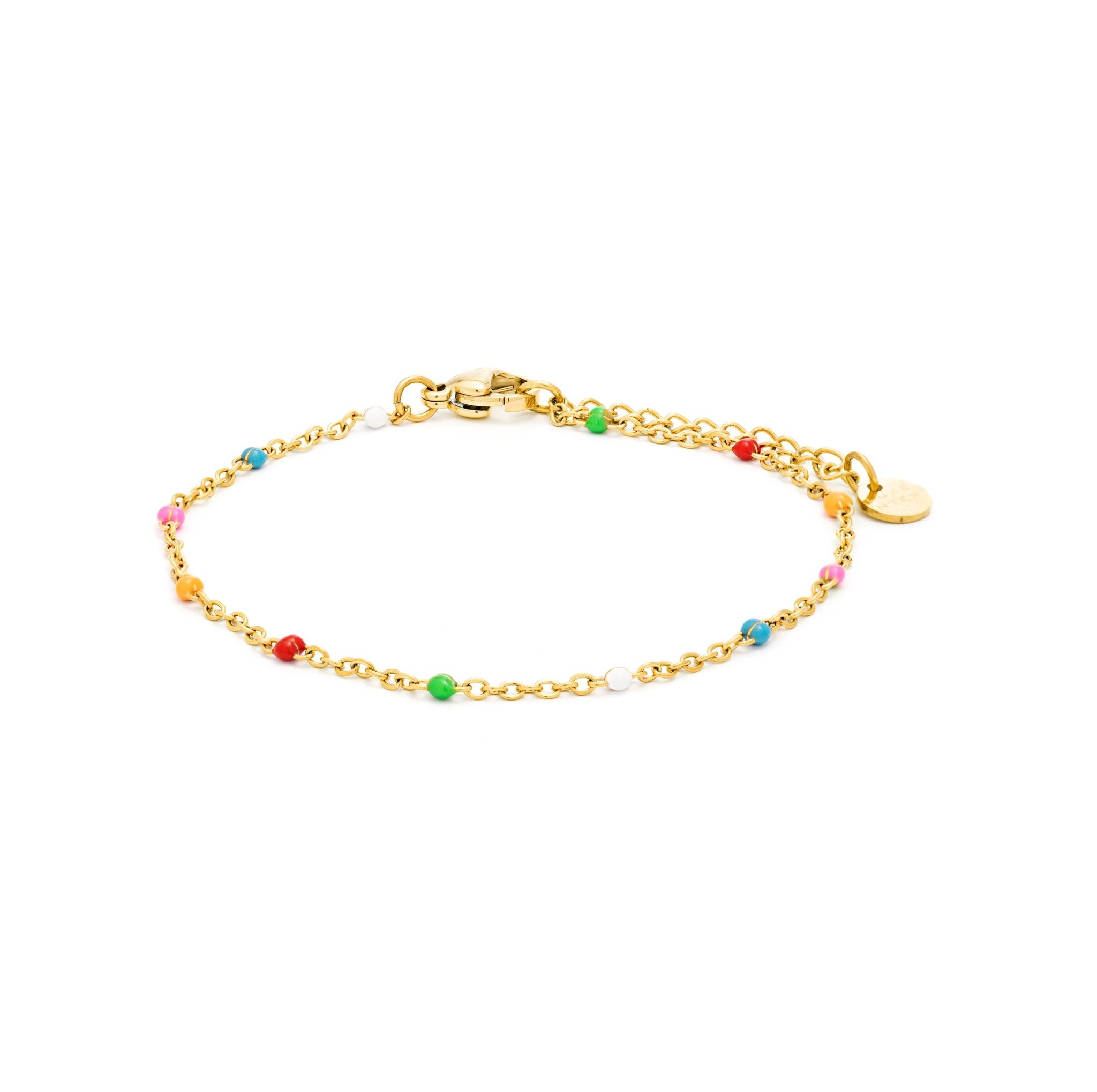 Bracelet Ukdra fini en or jaune 18k